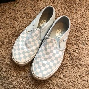 Light blue vans